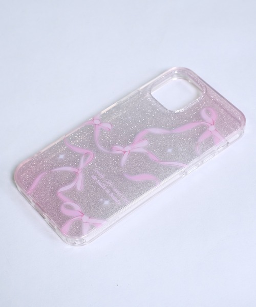 shopnikoniko スマホケース ストラップ リボン iphoneケース