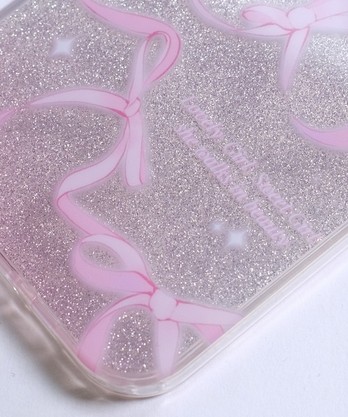 shopnikoniko スマホケース ストラップ リボン iphoneケース