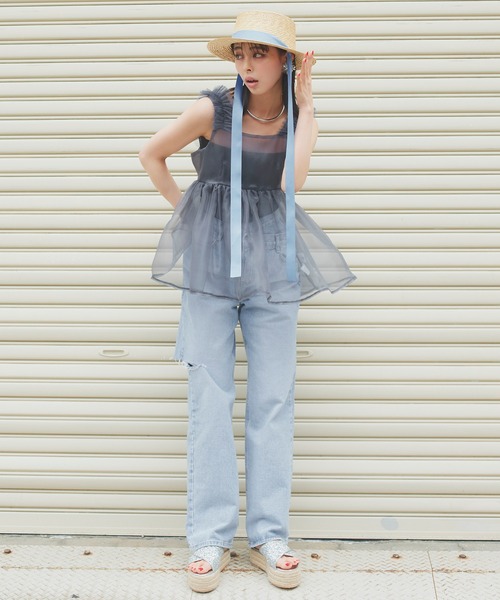 Narcissus（ナルシス） 「SINN」オーガンジーフリルビスチェ チュール