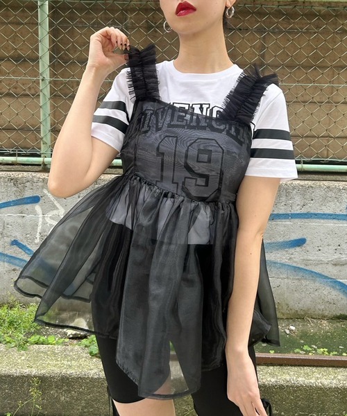 Narcissus（ナルシス） 「SINN」オーガンジーフリルビスチェ チュール