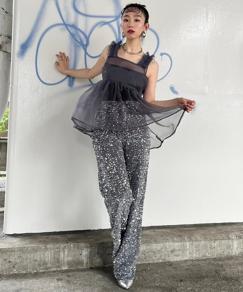 Narcissus（ナルシス） 「SINN」オーガンジーフリルビスチェ チュール