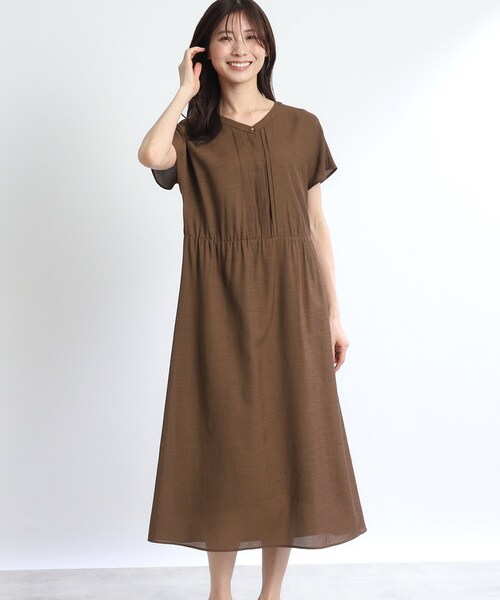 【新品・未使用・タグ付き】WEB完売リフレクト　リラクシードライタッチワンピース Reflect ワンピース 「SALE／WEB限定カラーあり／マシン