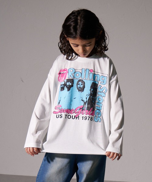Stones  キッズ ローリングストーンズtシャツキッズ（キッズ、ジュニア服