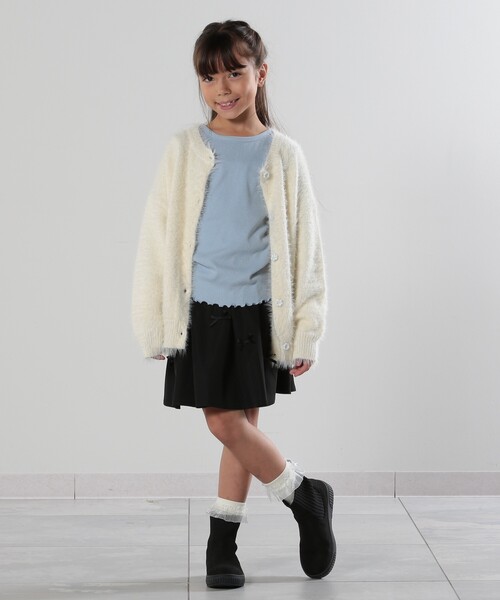 SHOO・LA・RUE スカート 「110-140cm」ブロードリボンスカート