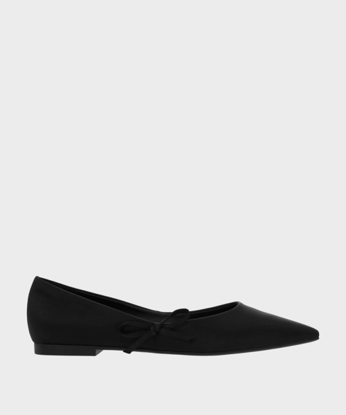 CHARLES ＆ KEITH（チャールズ&キース） バレエシューズ パンプス ボウ