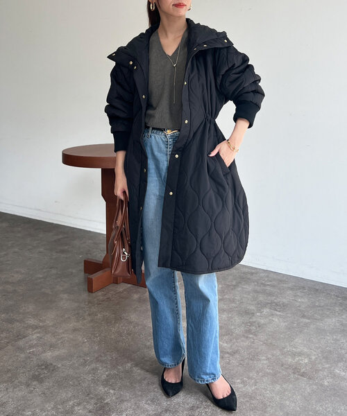 Chez toi（シェトワ） コート アウター 「超軽量！！730g」ウエスト