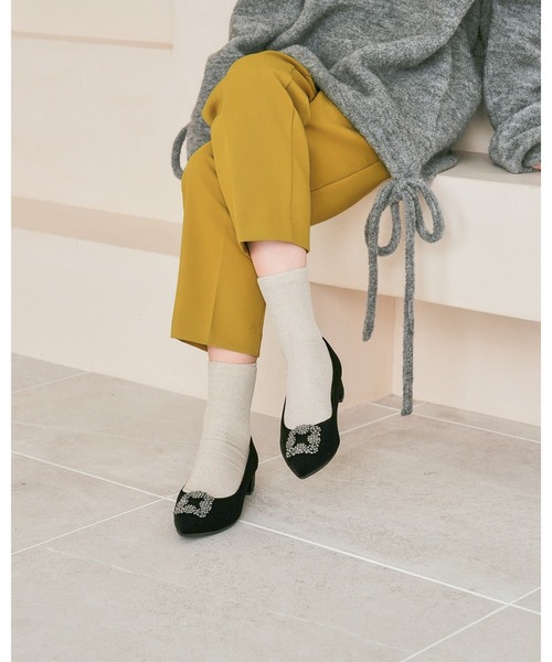 3cmヒール ビジューパンプス パンプス 3cmヒール ビジューパンプス : ZOZOTOWN Yahoo!店