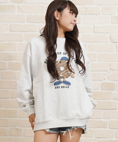 トレーナー/スウェット L'Appartement CHINATOWN MARKET C/N SWEAT Chinatown Market - チャイナタウンマーケット × シンプソンズ