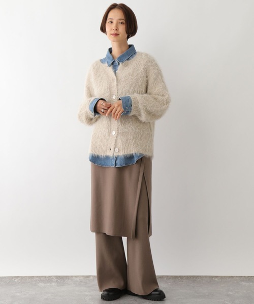 伝える力 LEPSIM（レプシィム） パンツ 12ゲージニットスカパン 133267