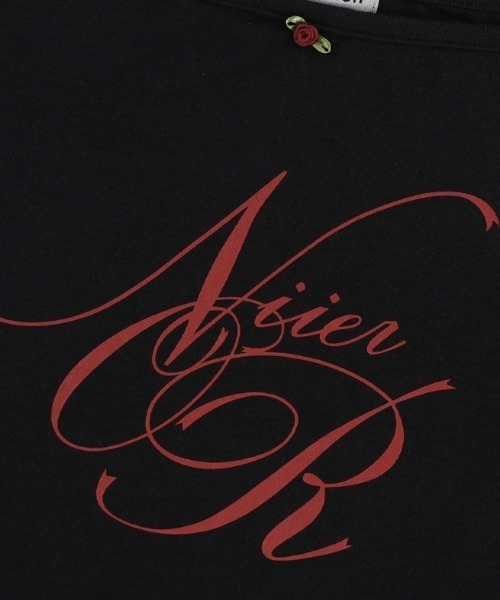 tシャツ A'GEM/9 × .kom 「NIIER NOR/ニア ノア」 LACE OFF SHOULDER L/S TEE/レースオフショルダー NIIER NOR tシャツ A'GEM/9 × .kom 「NIIER NOR/ニア ノア