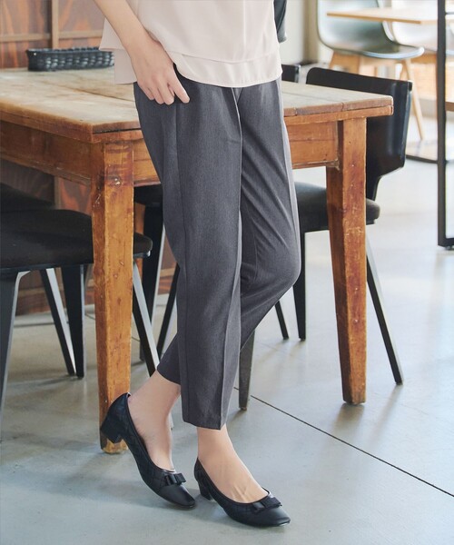 Tiaclasse パンツ カラーテーパードパンツ レディース : ZOZOTOWN