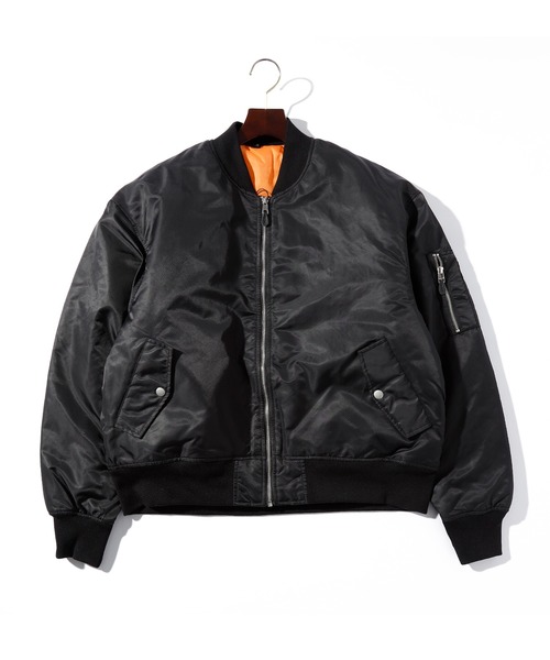 ネイビー MA-1ジャケット Lサイズ NAVY（ファッション） ma1 ma-1 リバーシブルMA-1ミリタリー
