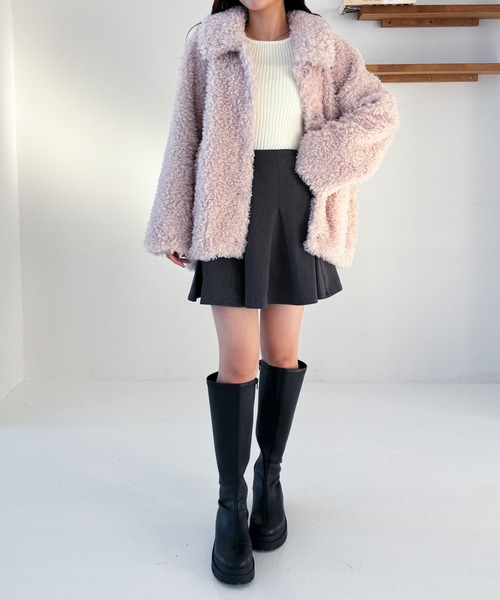 Fendi ウールとカシミアのミニスカート 国内発送】FENDI ウール カシミヤ ミニスカート