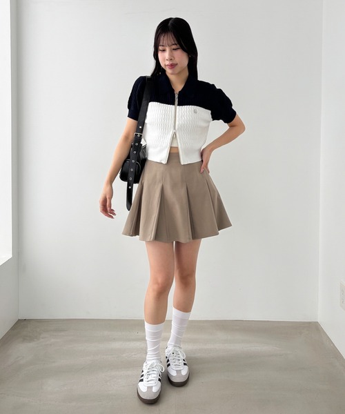 ORR::ミニスカート:M[RESALE] axes femme｜オーバースカート付ミニスカート | Rakuten Fashion