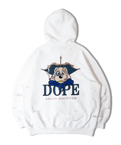 VETEMENTS GEORGIA ジップパーカー GALFY パーカー GA×GALFY-ガリスモDOPEジップパーカー メンズ