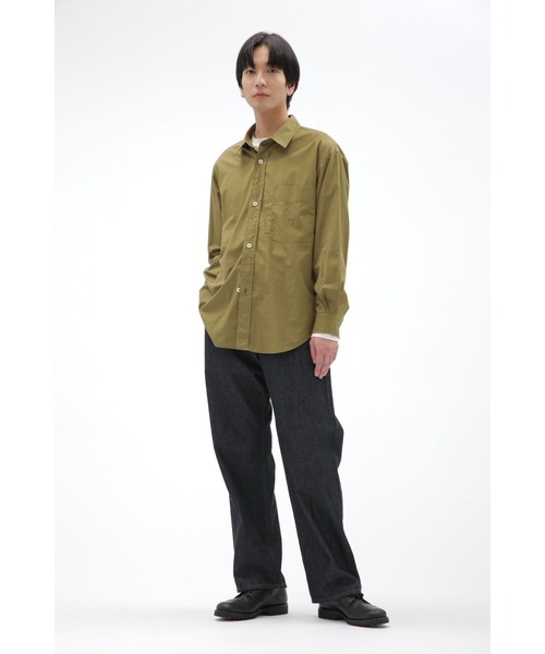 MARGARET HOWELL メンズ　シャツ　長袖　Mサイズ MARGARET HOWELL シャツ FINE COMPACT COTTON POPLIN I メンズ