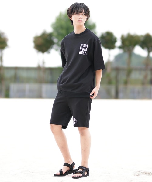 RVCA セットアップ シャツ ショートパンツ メンズ 未使用 RVCA パンツ RVCA/ルーカ スウェットショーツ セットアップ対応
