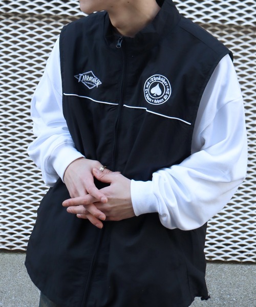 THRASHER（スラッシャー） ベスト ジレ 「THRASHER/スラッシャー