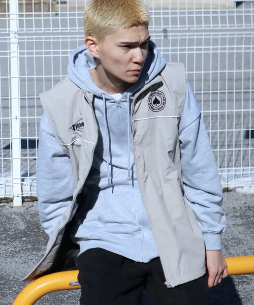 THRASHER（スラッシャー） ベスト ジレ 「THRASHER/スラッシャー