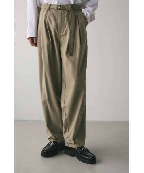 STYLEMIXER（スタイルミキサー） ワイドパンツ パンツ フロントベルト