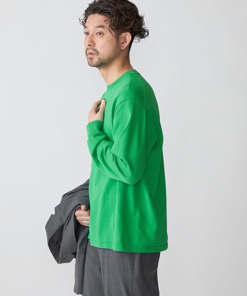 「SHIPS」 長袖ニット SMALL ブラック メンズ