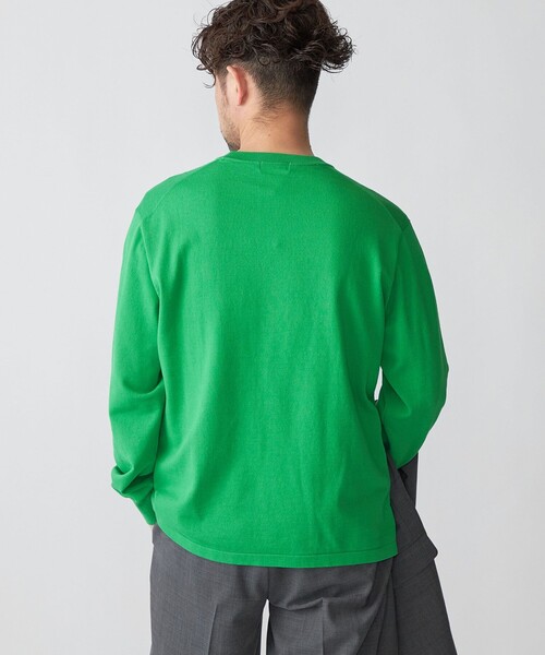 「SHIPS」 長袖ニット SMALL ブラック メンズ
