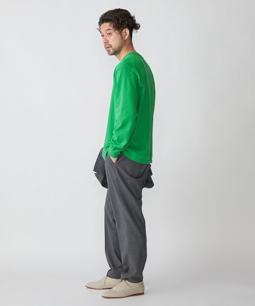 「SHIPS」 長袖ニット SMALL ブラック メンズ