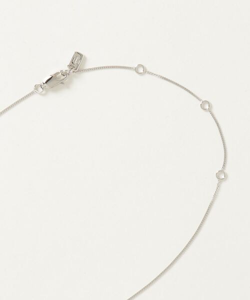 【Ralph Lauren】シルバートーン クリスタルフェザー ネックレス ネックレス/シルバーアクセサリー/小物/ギフト/アクセサリー