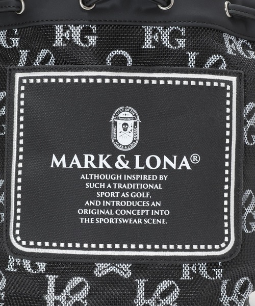 MARK&LONA トートバッグ Ever Monogram Mesh Cinch Bag メンズ