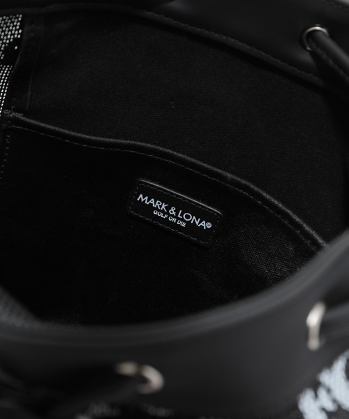 MARK&LONA トートバッグ Ever Monogram Mesh Cinch Bag メンズ