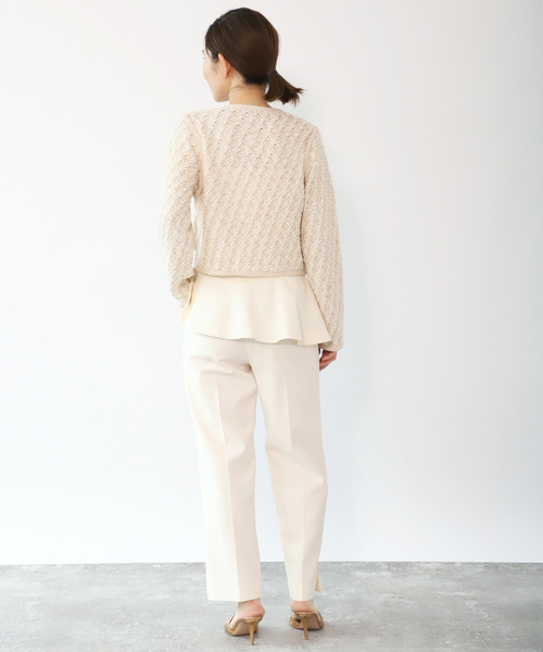 VERMEIL par iena（ヴェルメイユパーイエナ） ニットカーディガン FREE