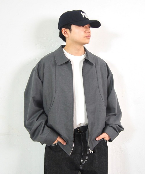 【WHO'S WHO gallery】ジップポケットブルゾン アウター 春 WHO'S WHO gallery】ジップポケットブルゾン アウター 春 WHO'S
