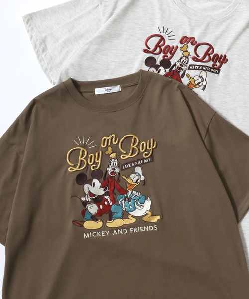 ディズニーミッキー、しんちゃん、アンパンマンのTシャツ、S、M、Lサイズ Disney（ディズニー） tシャツ オーバーサイズ ミッキ キャラクター