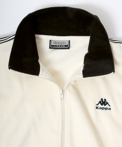Kappa（カッパ） ジャージブルゾン M アイボリー メンズ : ZOZOTOWN