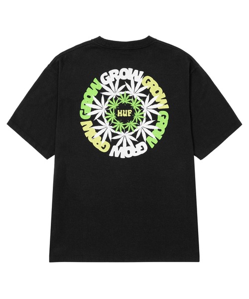 HUF tシャツ GARDEN CENTER BLOOM TEE / ヘンプ 半袖 Tシャツ