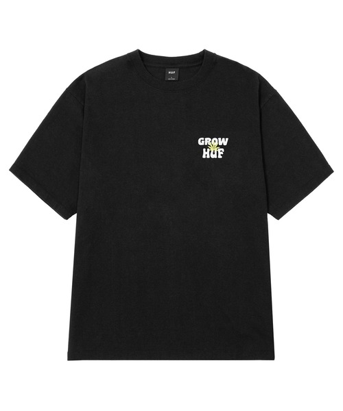 HUF tシャツ GARDEN CENTER BLOOM TEE / ヘンプ 半袖 Tシャツ