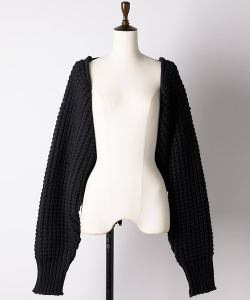 「LA BELLE ETUDE」 ニットアンサンブル FREE ネイビー レディース_画像3