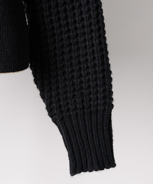 「LA BELLE ETUDE」 ニットアンサンブル FREE ネイビー レディース_画像6