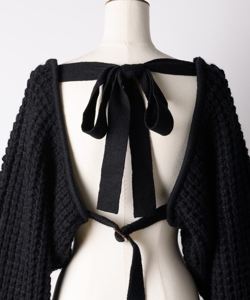 「LA BELLE ETUDE」 ニットアンサンブル FREE ネイビー レディース_画像8