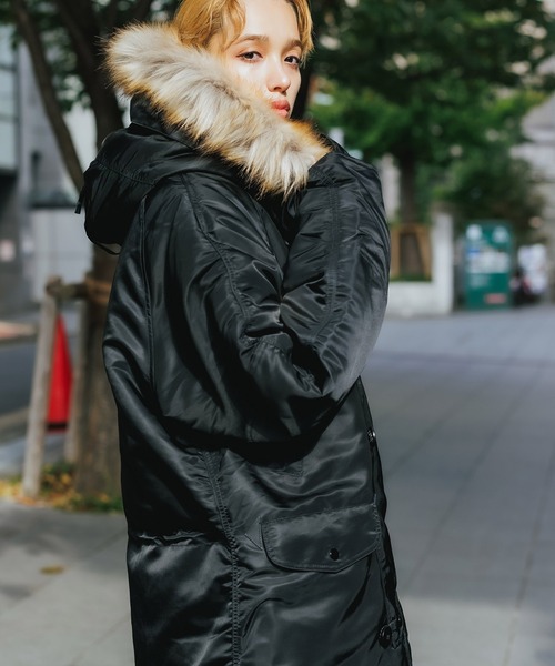 Alpha Industries（アルファ・インダストリーズ） 「ALPHA」 コート L