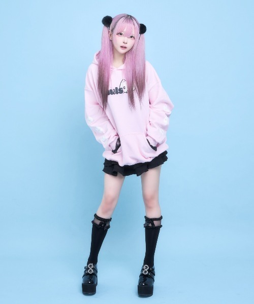 Hauls 1stアル吉BIGパーカー ピンク Hauls パーカー 1st リバイバルBIGパーカー レディース メンズ