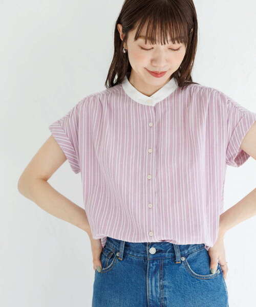 「URBAN RESEARCH Sonny Label」 長袖シャツ FREE ミント レディース URBAN RESEARCH Sonny Label 「URBAN Label」 長袖ブラウス FREE