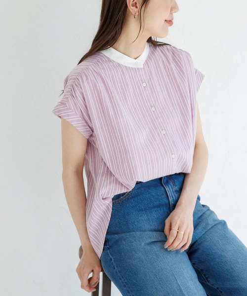 URBAN RESEARCH Sonny Label ブラウス シャツ ロープドビー
