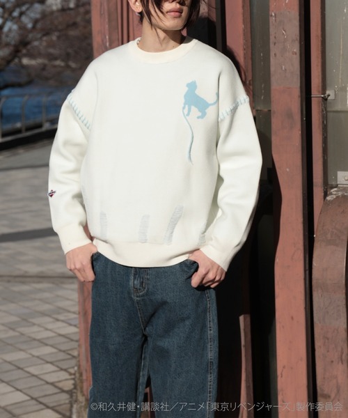 HOOK」 長袖ニット MEDIUM ホワイト レディース : ZOZOTOWN