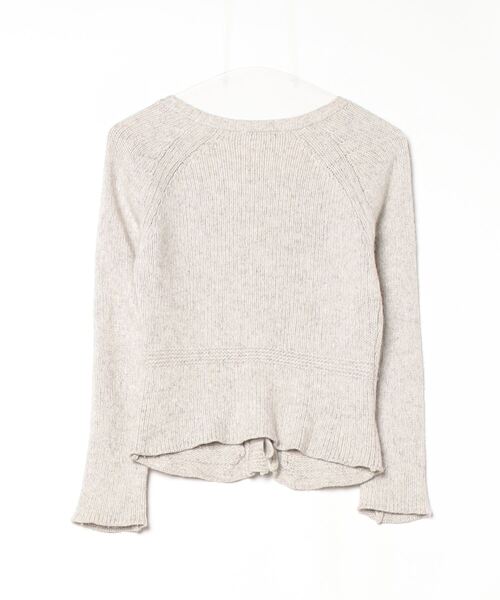 「PAUL&JOE SISTER」 ニットカーディガン 1 ベージュ レディース_画像2