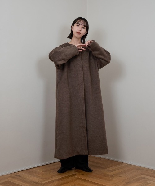 lawgy（ラウジー） コート FREE ブラウン レディース : ZOZOTOWN Yahoo