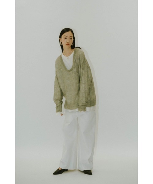 Knuth Marf（クヌースマーフ） トレーナー スウェット embroidery