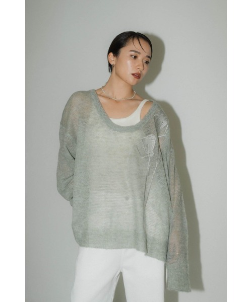 Knuth Marf（クヌースマーフ） トレーナー スウェット embroidery