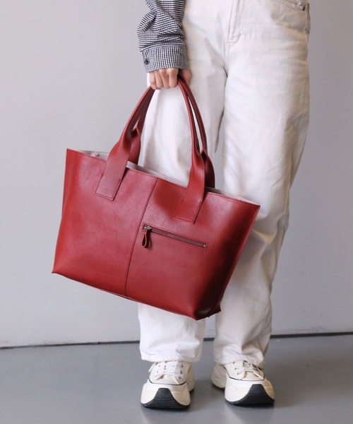 Jamale本革トートバッグ Jamale トートバッグ 「Jamale」本革トートバッグ 大きめ 大容量