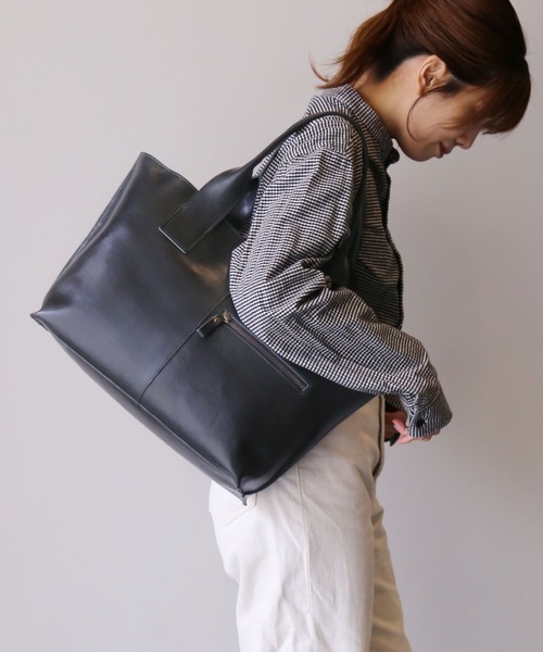 Jamale本革トートバッグ Jamale トートバッグ 「Jamale」本革トートバッグ 大きめ 大容量